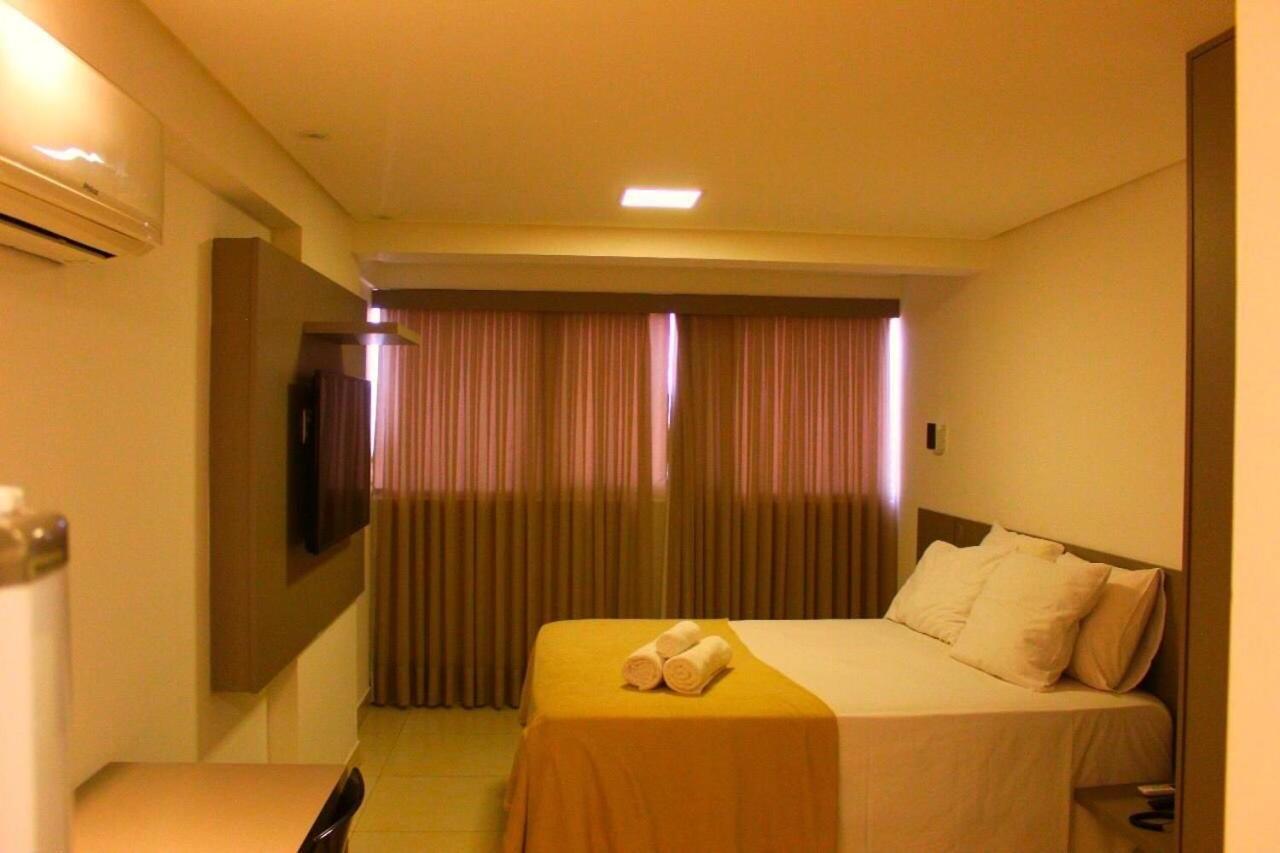 Flat Manaira Apart Hotel Joao Pessoa Bagian luar foto