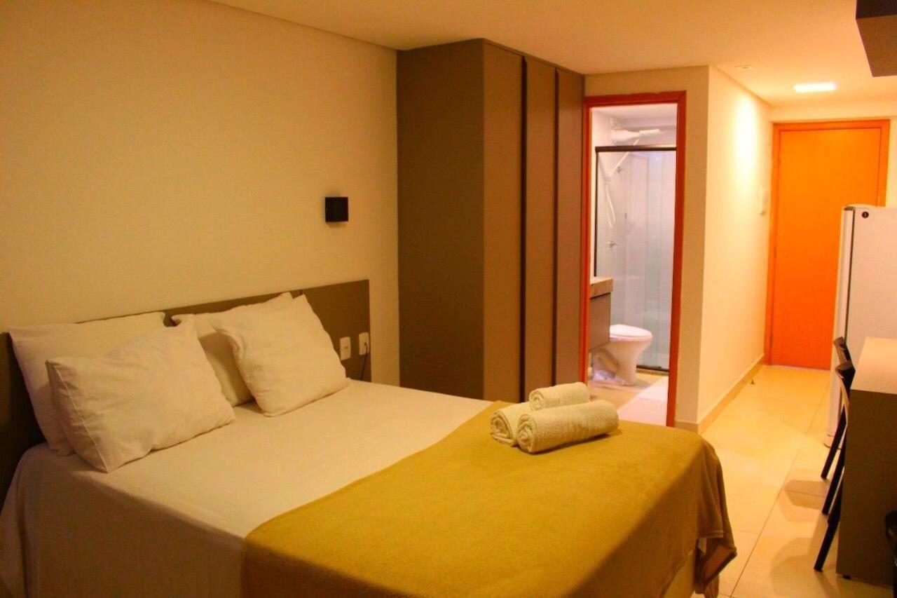 Flat Manaira Apart Hotel Joao Pessoa Bagian luar foto